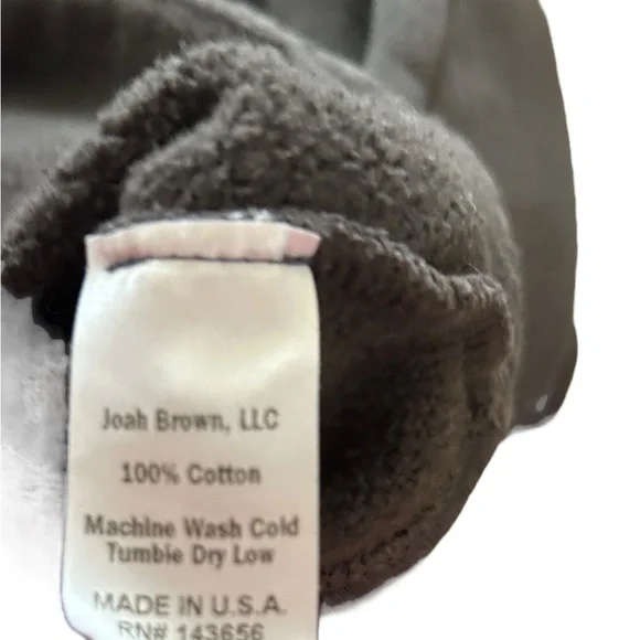 Joah Brown Black Cropped Sweatshirt - Picture 3 of 6